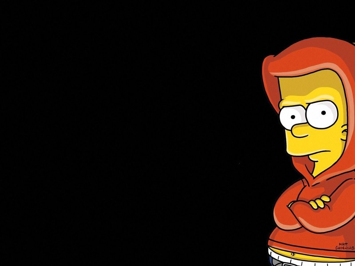 Simpsons Black Barts Distinct Look Becomes Popular Fan Art